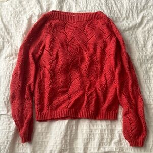 Sezane sweater in XS in a beautiful pink/red